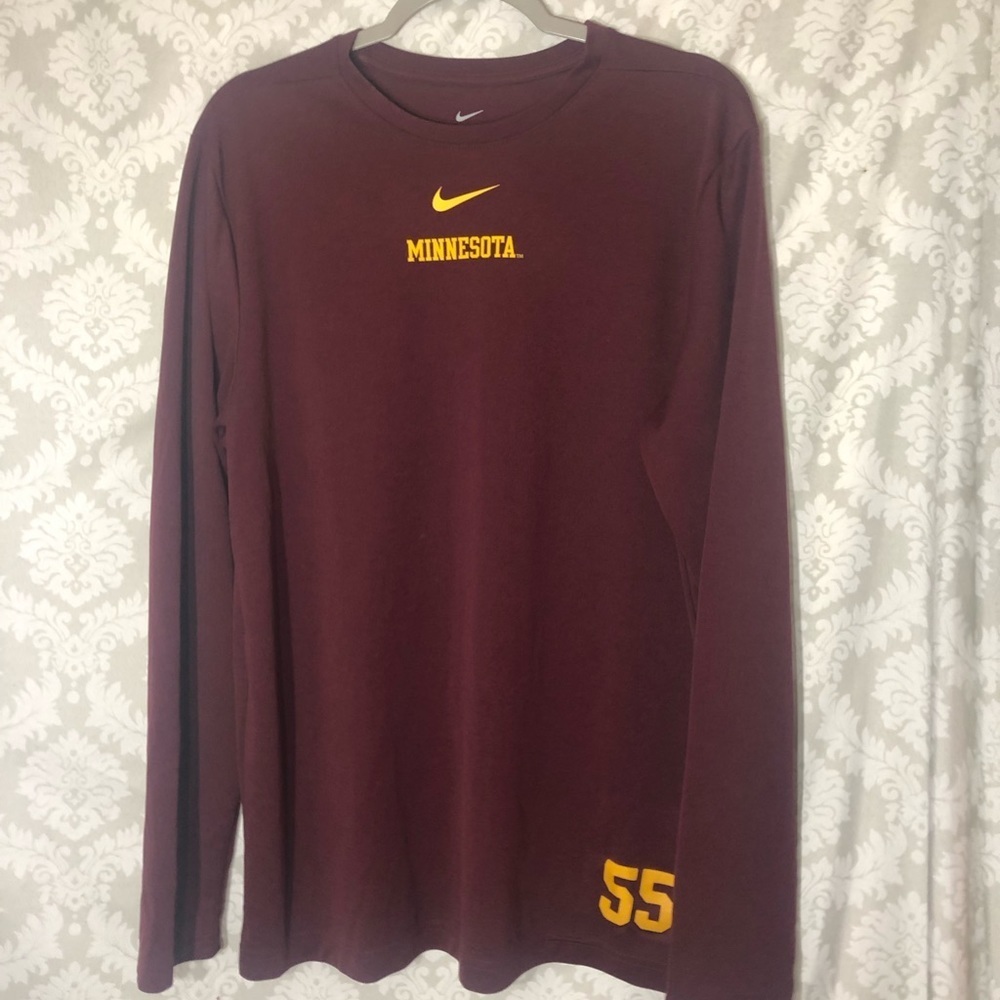 Nike “Minnesota” Dri-Fit Long Sleeve Tee L